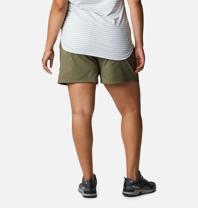 Women's Columbia Firwood Camp II Shorts Olive | Plus Size CA-KC43A
